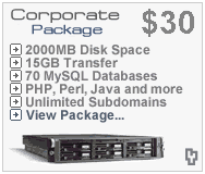 Click here to view the Milefour shared hosting package